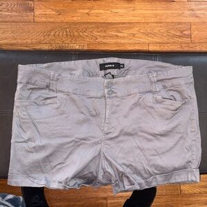 Torrid High-Waist Gray Women's Shorts